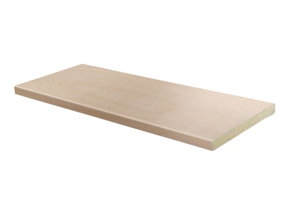 Kynnys sileä MDF MR 9x92/29 M10 Koivu viilu lakattu