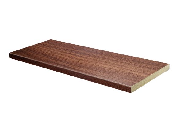 Kynnys sileä MDF MR 9x92/29 M10 Pähkinä viilu lakattu