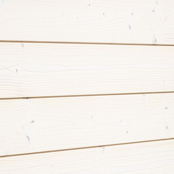 Saunapaneeli kuusi lumi+sasu 15x120x2680 STS4 harjattu TK Ku