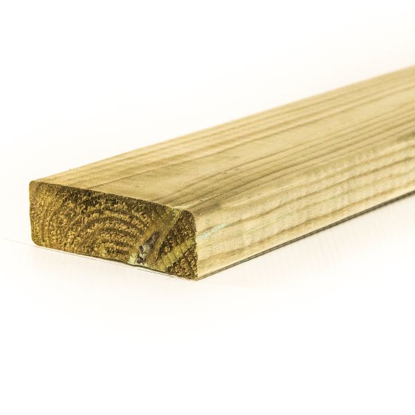 Kestopuu höylätty AB-vihreä 28x95x3600 PHL STVI