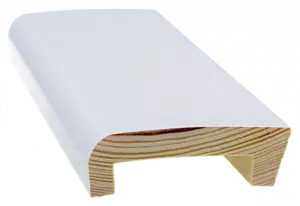 Jalkalista johtoura 20x70x3300 valkoinen